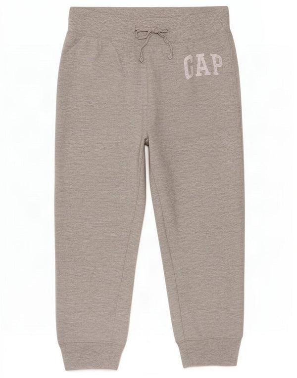 Gap Womens Graphic Tracksuit Trousers Joggers UK 10 Small Grey Flecked