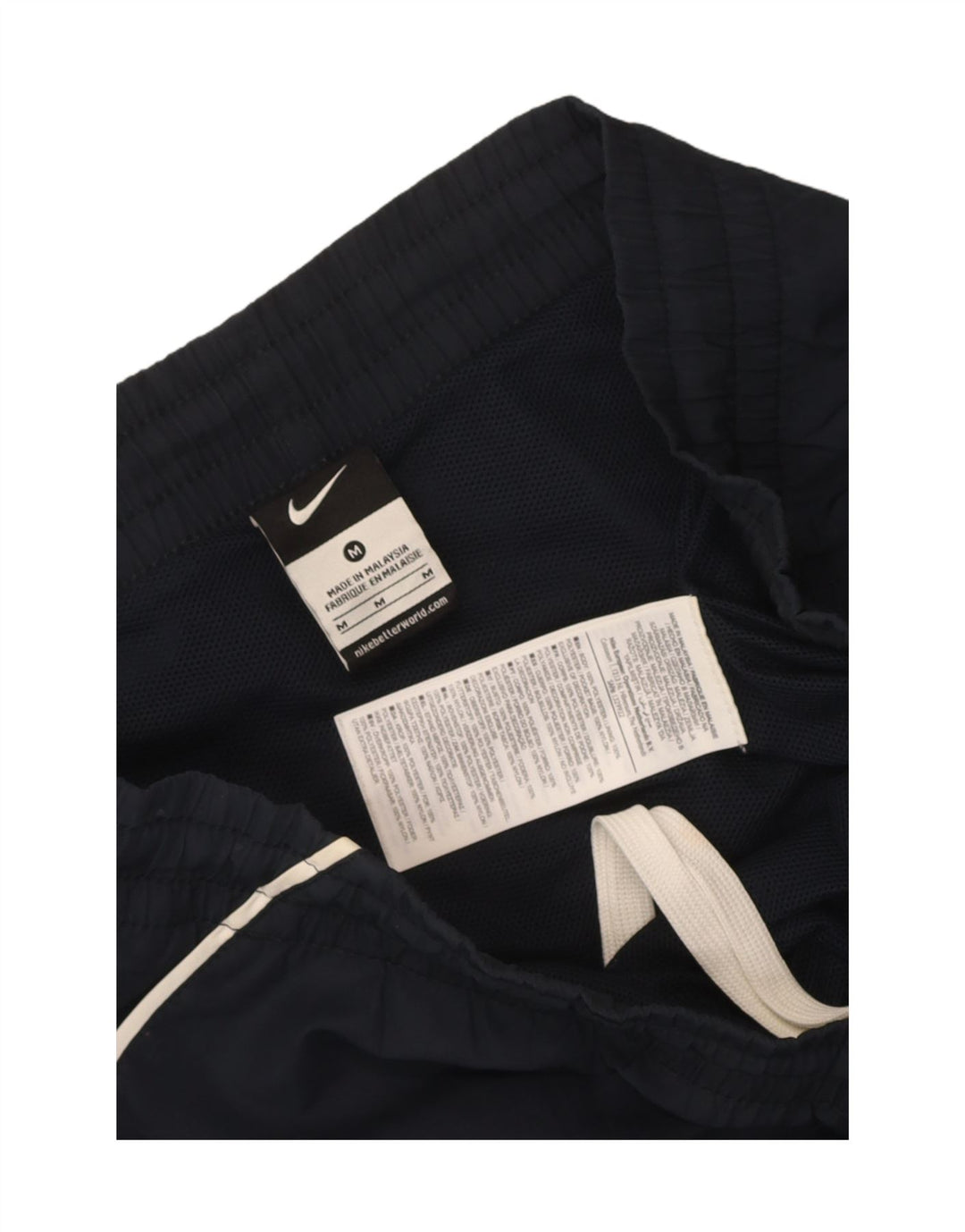 Nike grafiske sportsshorts til mænd mellem marineblå polyester