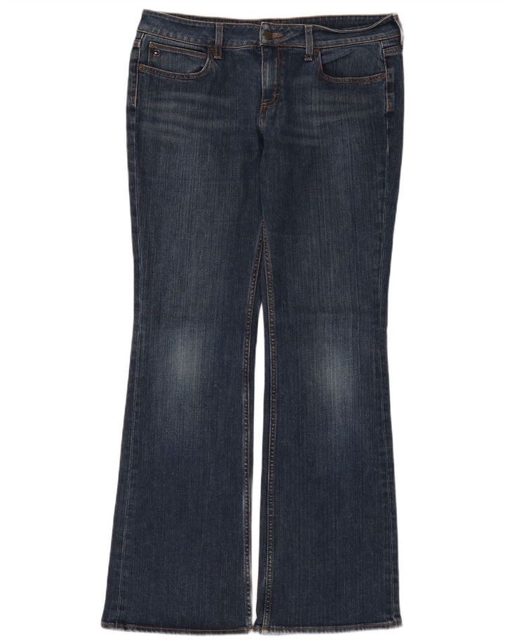 Tommy Hilfiger Dame Bootcut Jeans W33 L34 Blå Bomuld