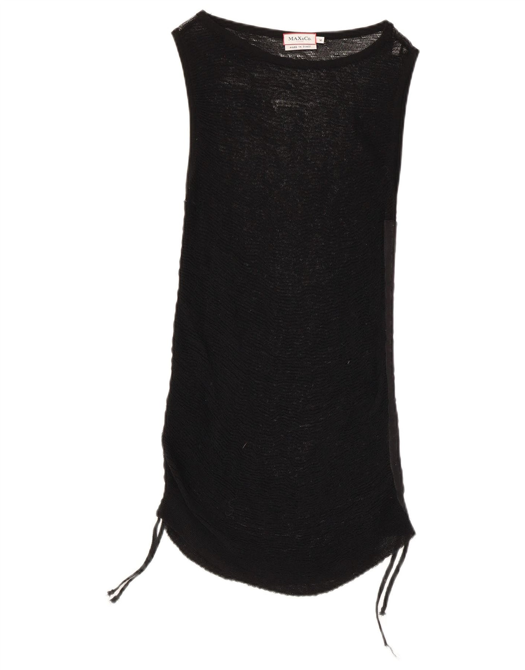 Max & Co. Dame See Through Slim Vest Top UK 12 Medium Sort