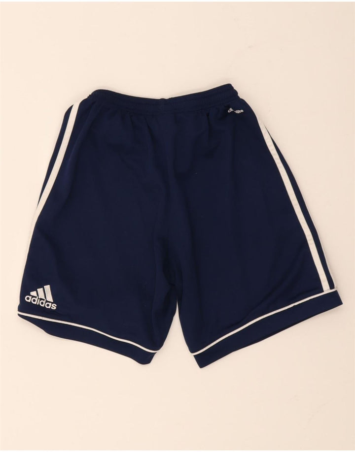 Adidas drenge Climalite sportsshorts 13-14 år marineblå polyester