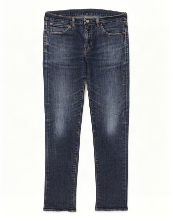 Levi's Herre 511 Slim Jeans W34 L32 Blå Bomuld