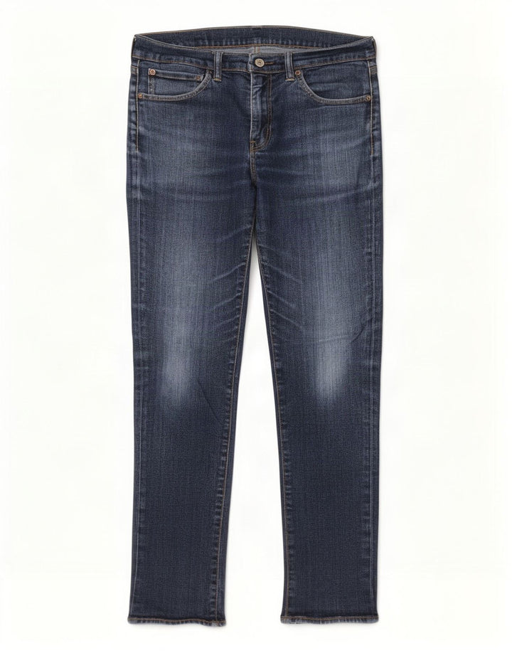 Levi's Herre 511 Slim Jeans W34 L32 Blå Bomuld