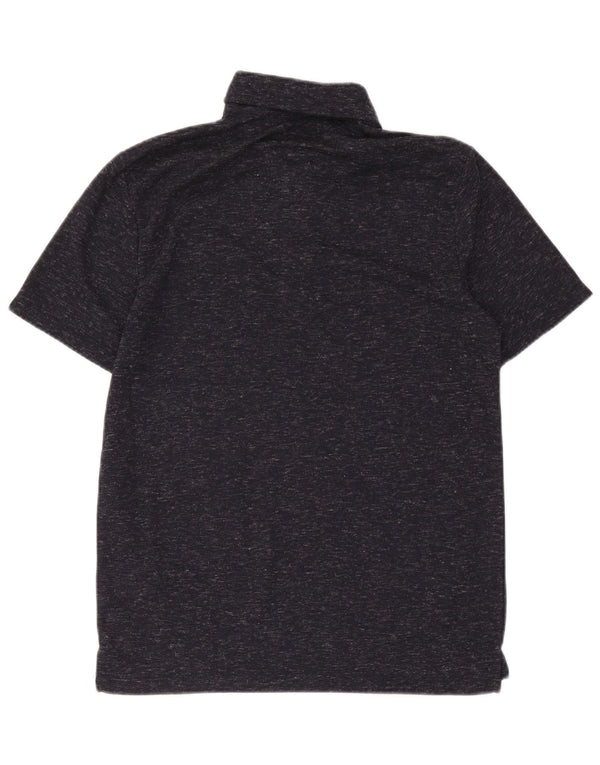 Reiss Poloshirt til mænd Medium Navy Blue Flecked Polyester