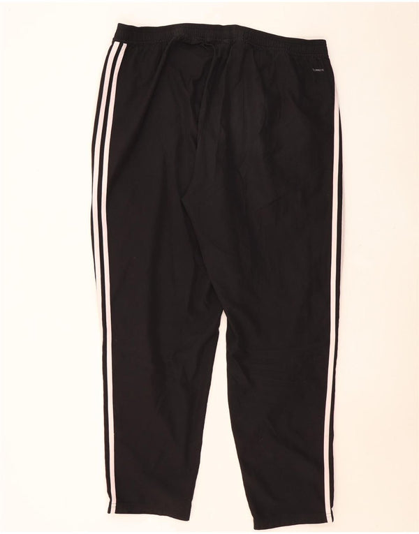 ADIDAS Herre Climalite træningsdragt Bukser Joggers 2XL Sort Polyester