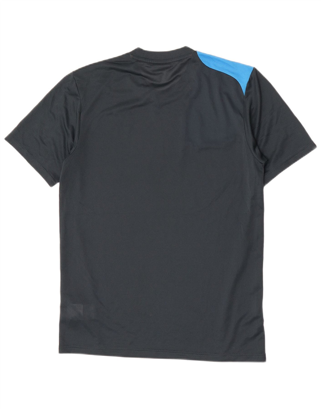 Adidas Grafisk T-shirt top til mænd, lille marineblå colourblock polyester