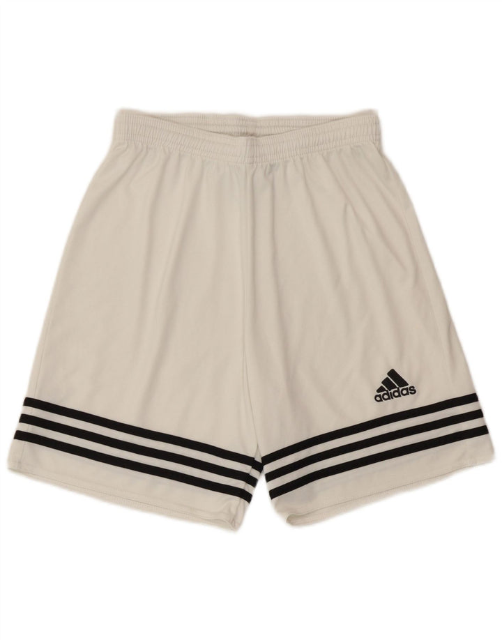 Adidas Herre Climalite Sportshorts Små hvide polyester