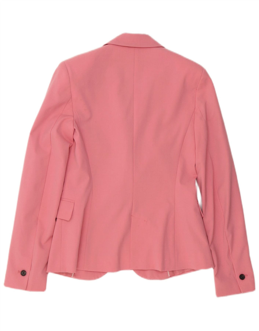 Zara Dame 1 Knap Blazer Jakke EU 34 2XS Pink Polyester