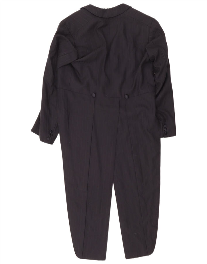 Vintage herre 3-knaps blazerjakke UK 38 Medium Navy Blue Colourblock