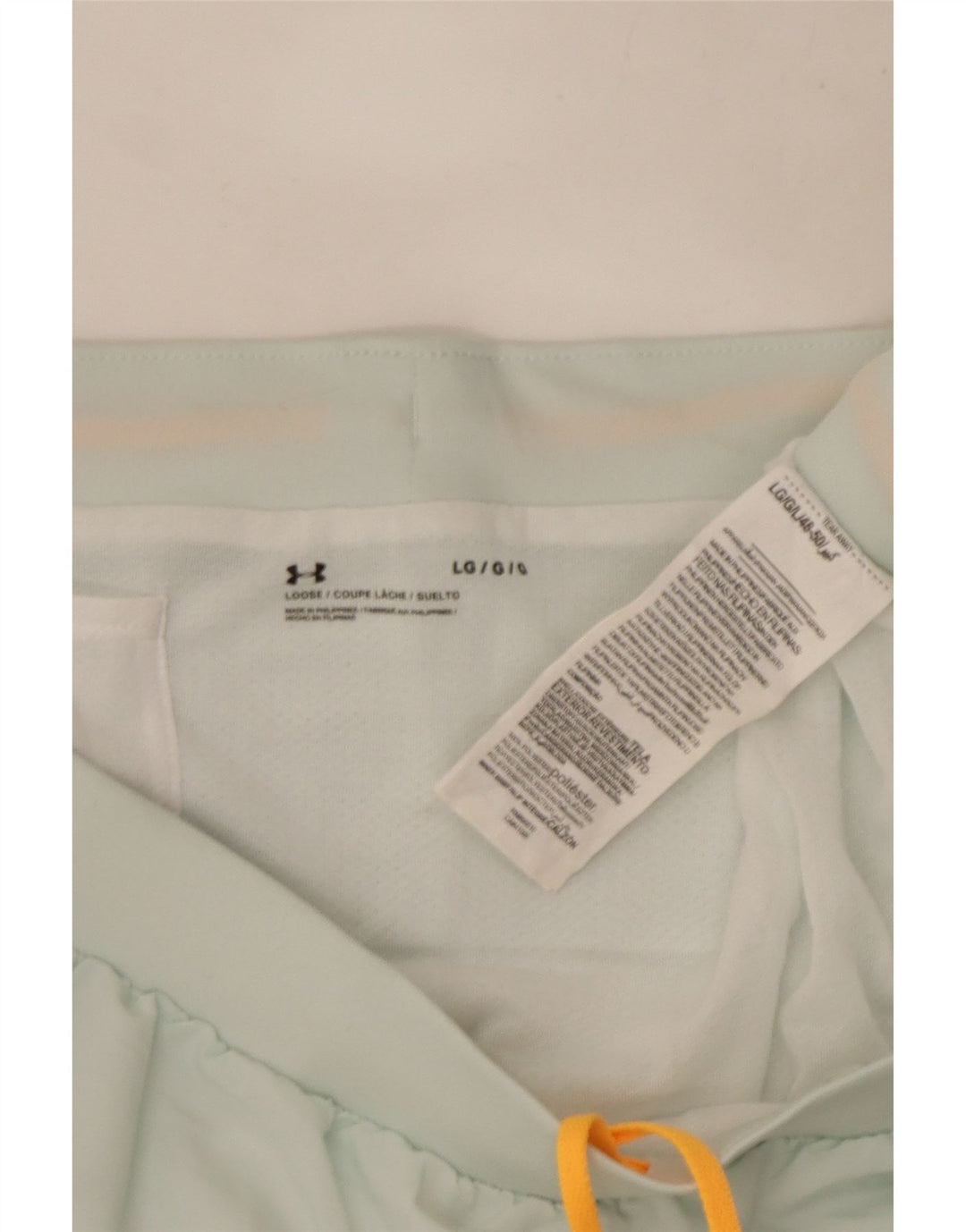 UNDER ARMOUR Sportsshorts til kvinder UK 14 Large Blue Polyester