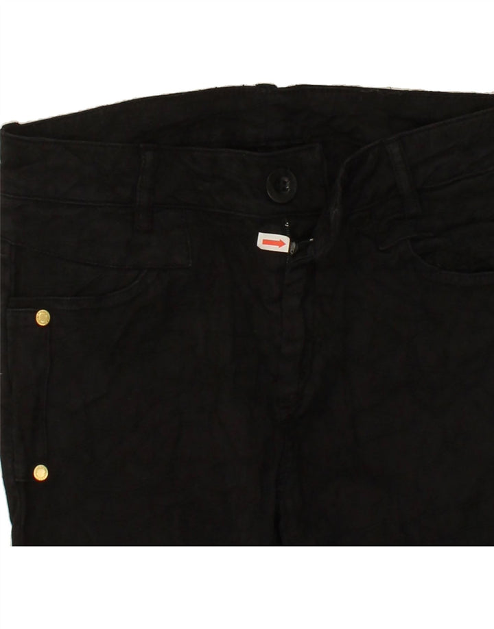 DESIGUAL Womens Slim Casual Trousers W26 L32  Black Vintage Desigual and Second-Hand Desigual from Messina Hembry 