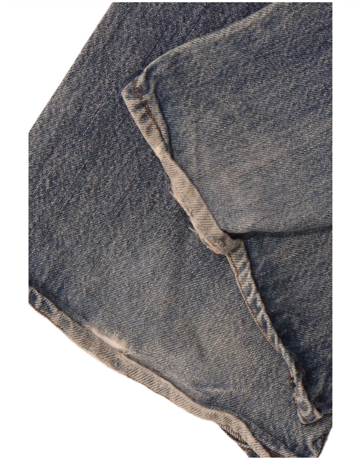 DIESEL Straight Jeans til mænd W34 L31 Blå Bomuld