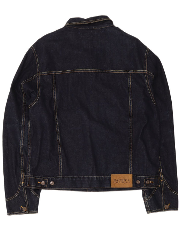 Nautica Herre denimjakke UK 42 XL Marineblå Bomuld