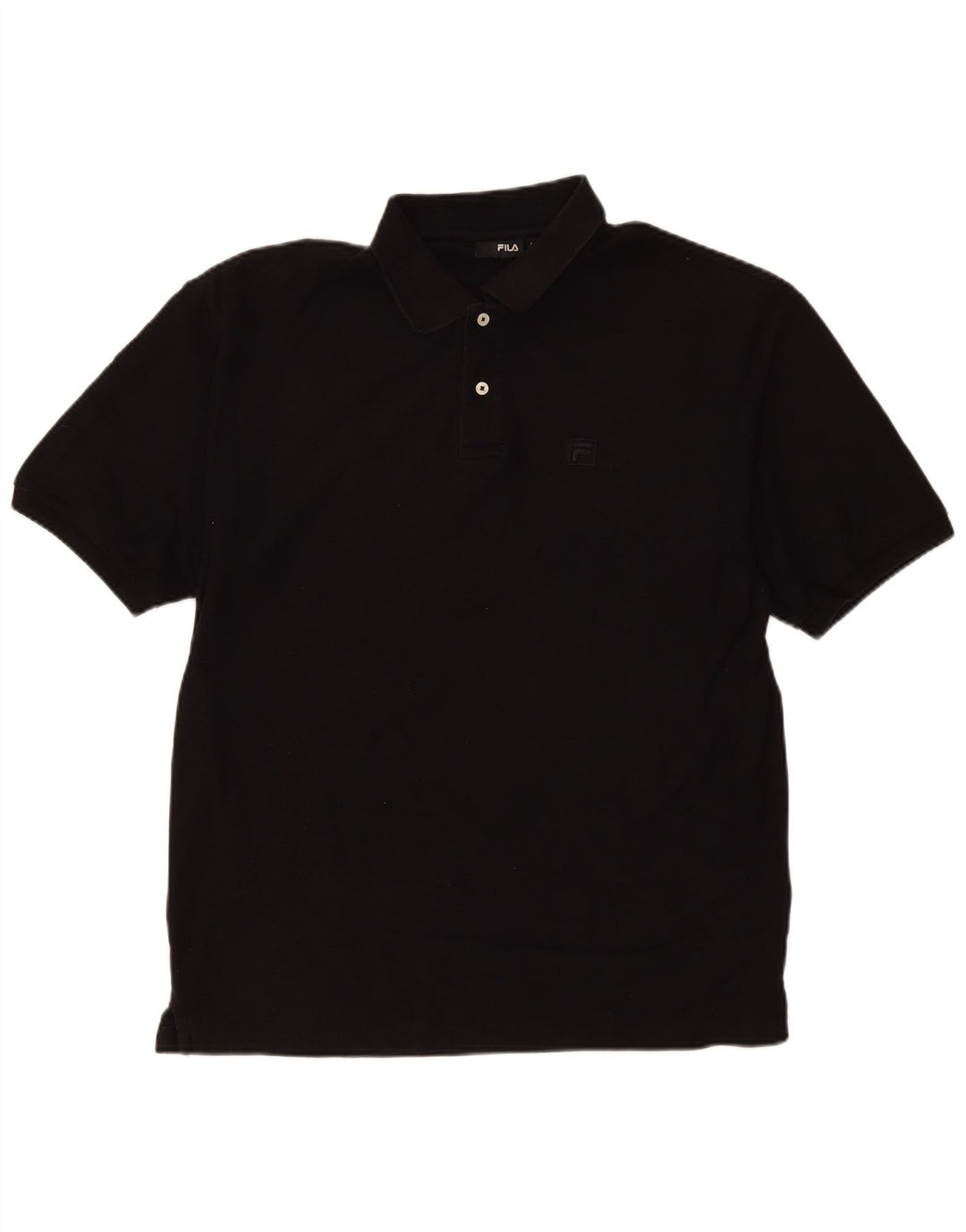 Fila Herre poloshirt XL Sort bomuld