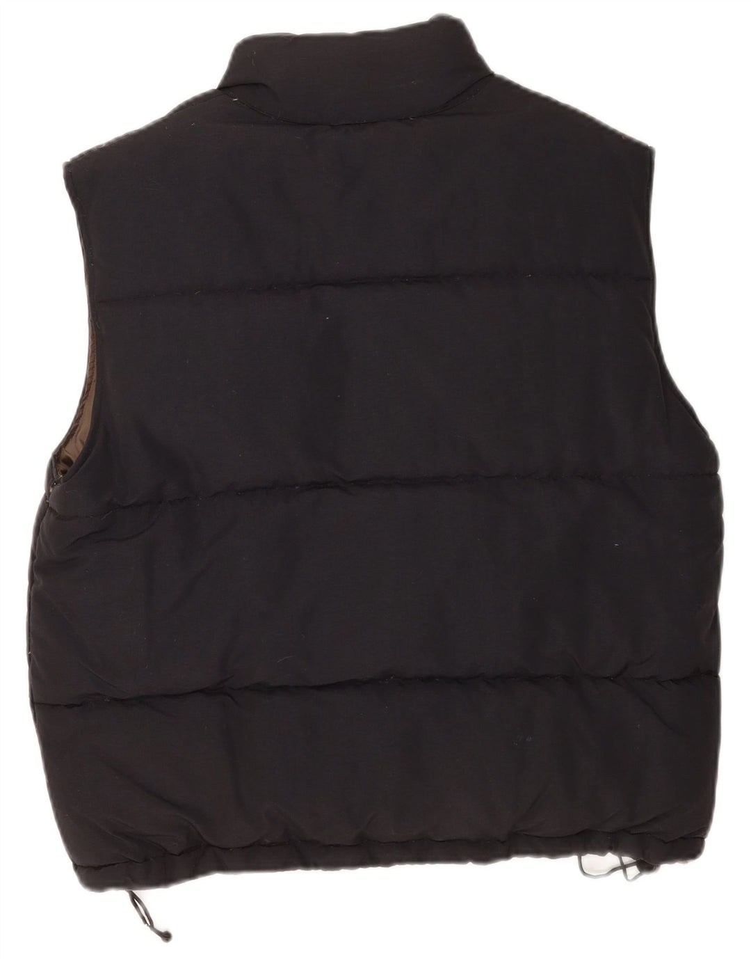 Kenvelo Herre Polstret Gilet UK 38 Medium Sort Nylon