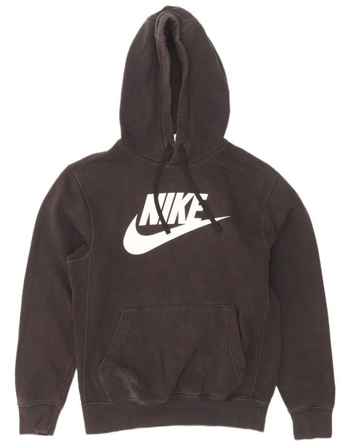 Nike grafisk hættetrøje til mænd, lille sort bomuld