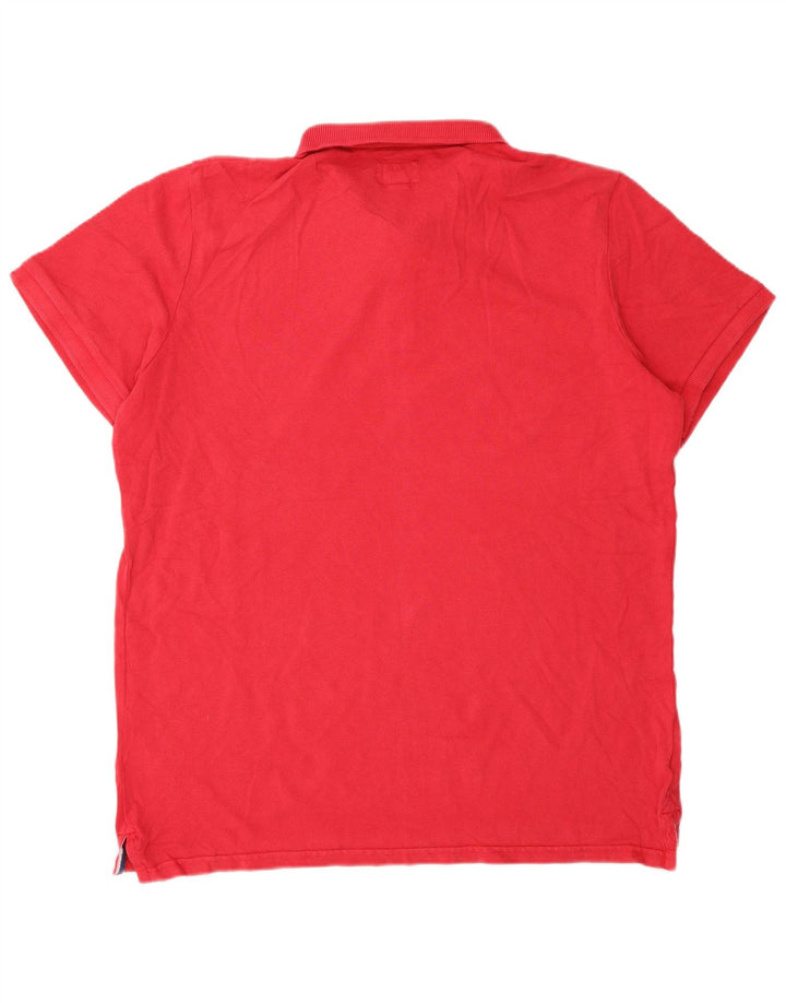 Superdry Polo Shirt til mænd 2XL Pink Bomuld