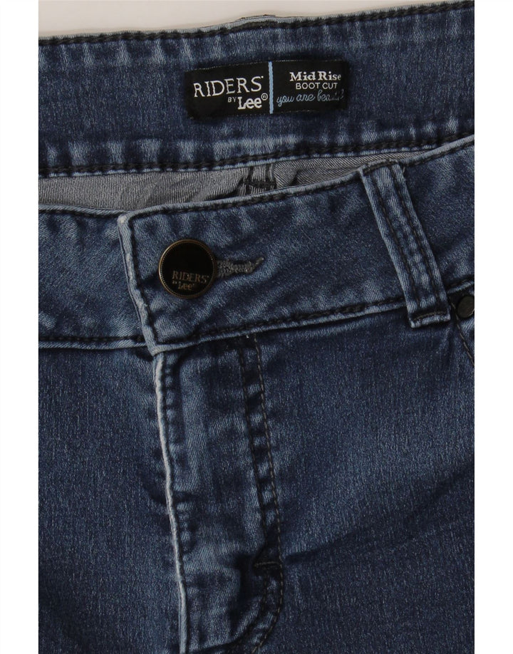 LEE Womens Mid Rise Denim Shorts W32 Large Blue Vintage Lee and Second-Hand Lee from Messina Hembry 