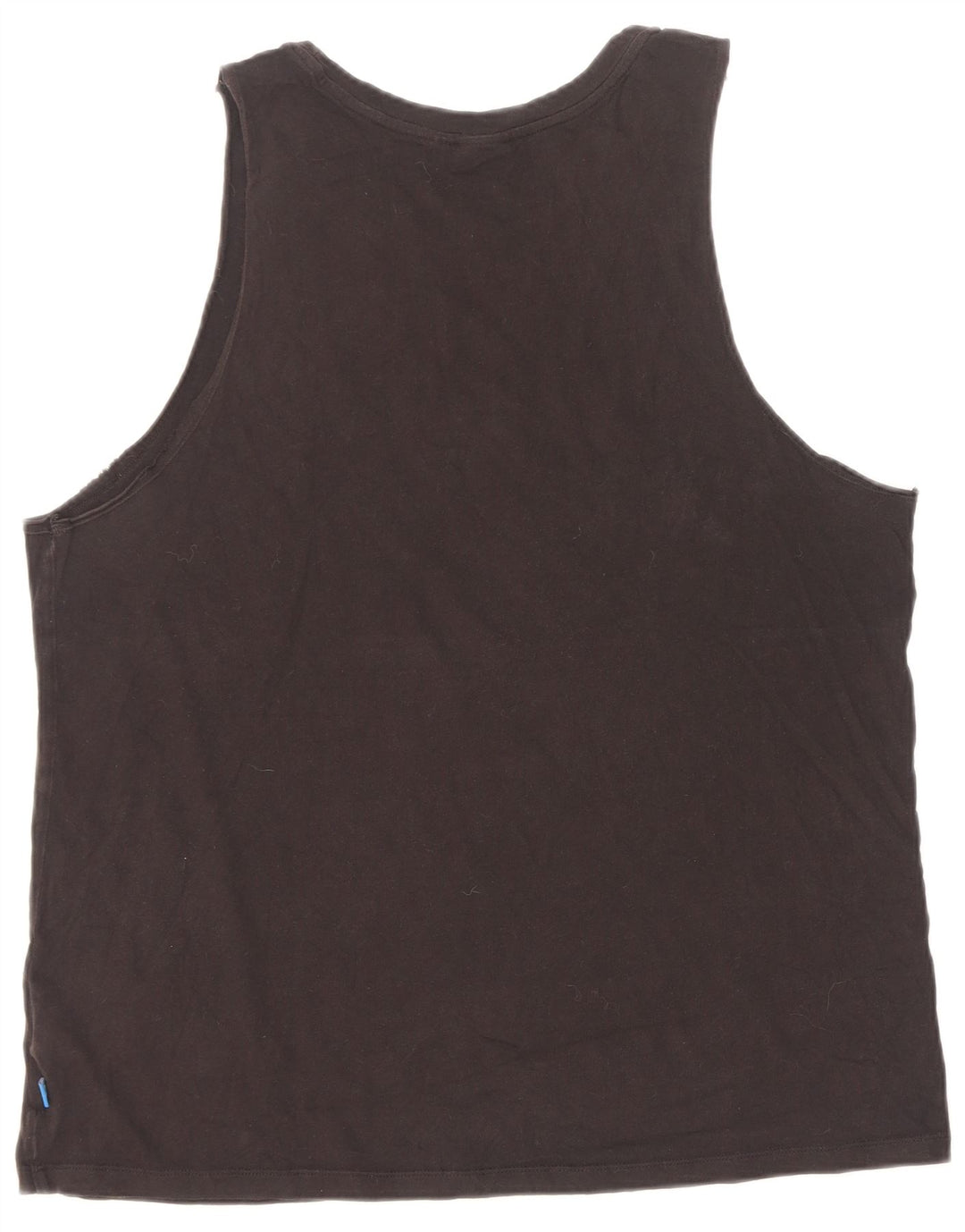 Adidas Womens Graphic Vest Top UK 14 Large Black Cotton