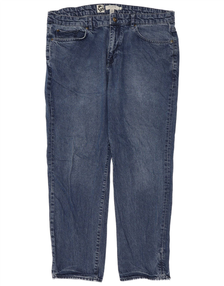 Ted Baker Straight Jeans til mænd W38 L29 Blå