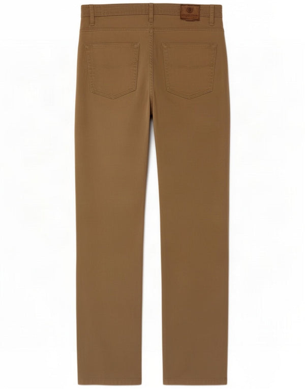 Marks & Spencer Dame Blue Harbor Straight Casual Bukser W32 L33 Beige