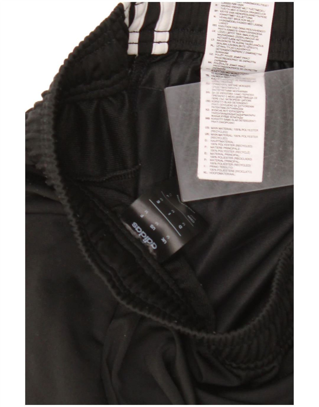 ADIDAS Træningsdragtsbukser til kvinder UK 14 Medium Sort Polyester