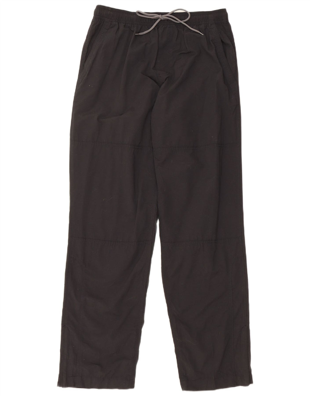 MARKS & SPENCER Herre Regular Fit Chinobukser W33 L33 Sort bomuld
