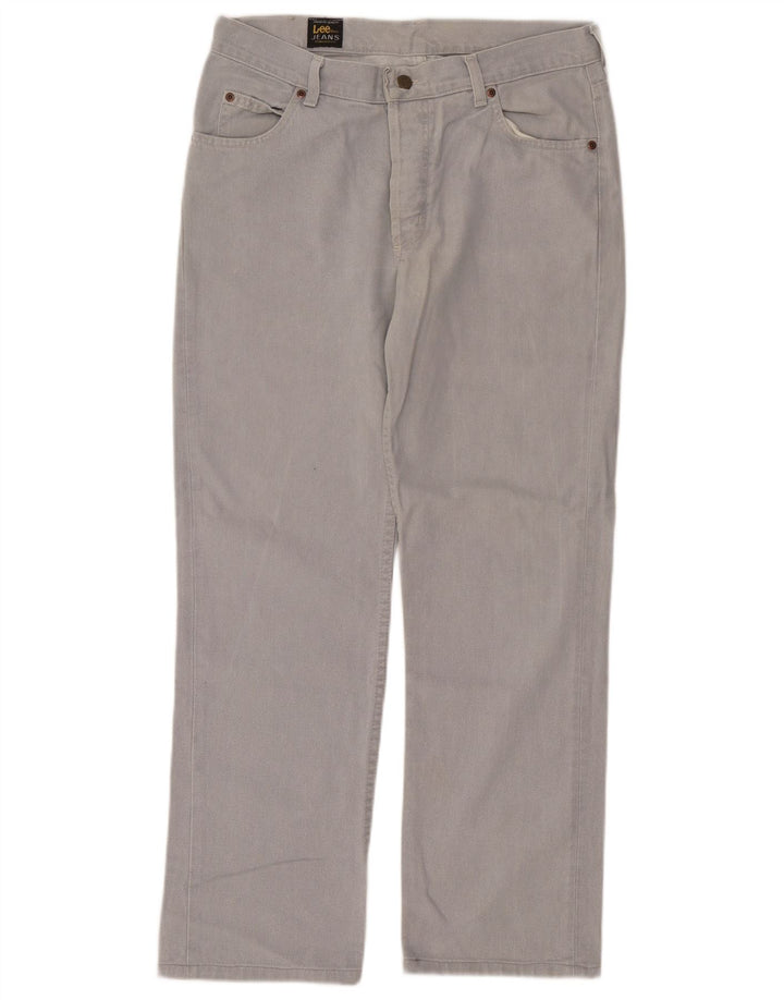 Lee Straight Jeans til mænd W32 L30 Grå