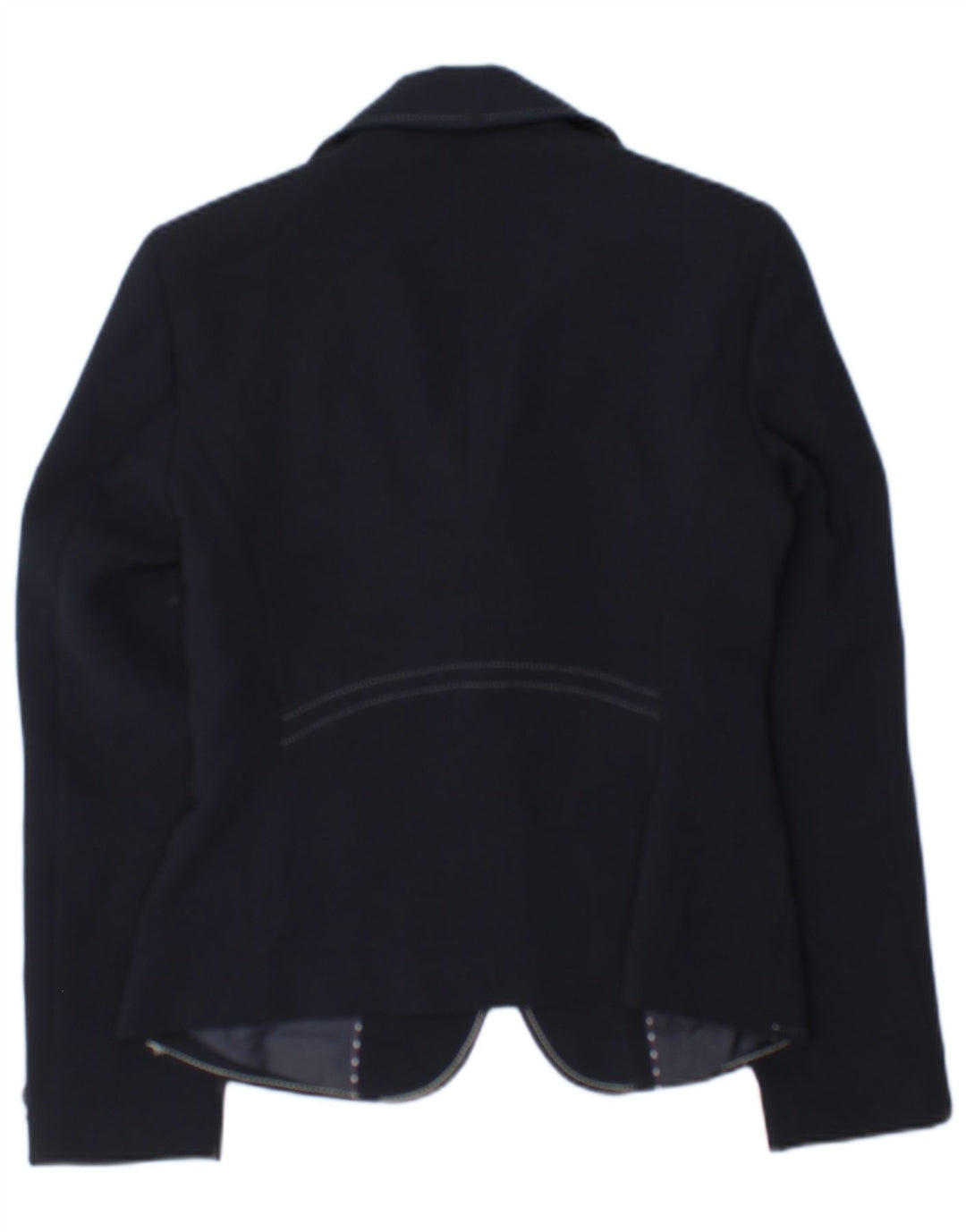 Marks & Spencer Dame 3 Button Blazer Jacket UK 8 Small Navy Blue