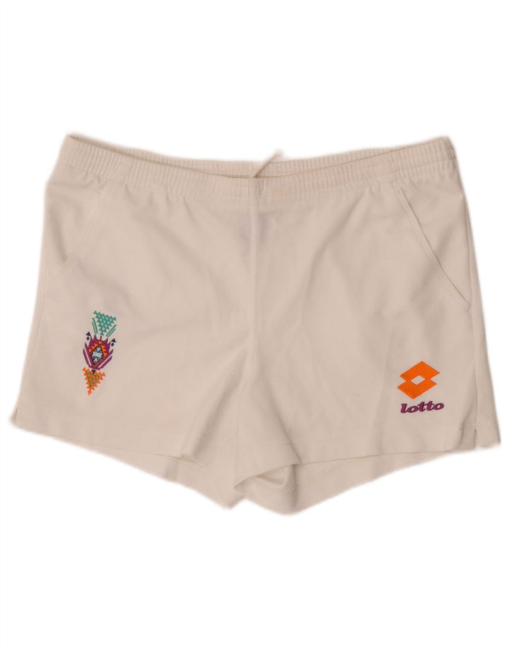 Lotto Herre Sportshorts XL Hvid Polyester