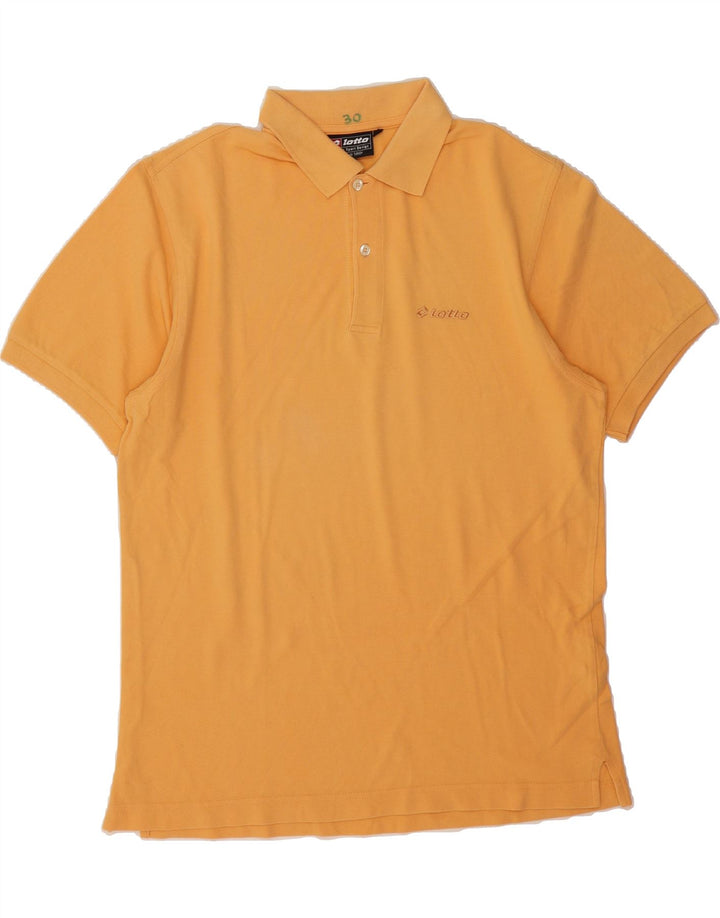 LOTTO Mens Polo Shirt XL Orange Cotton Vintage Lotto and Second-Hand Lotto from Messina Hembry 