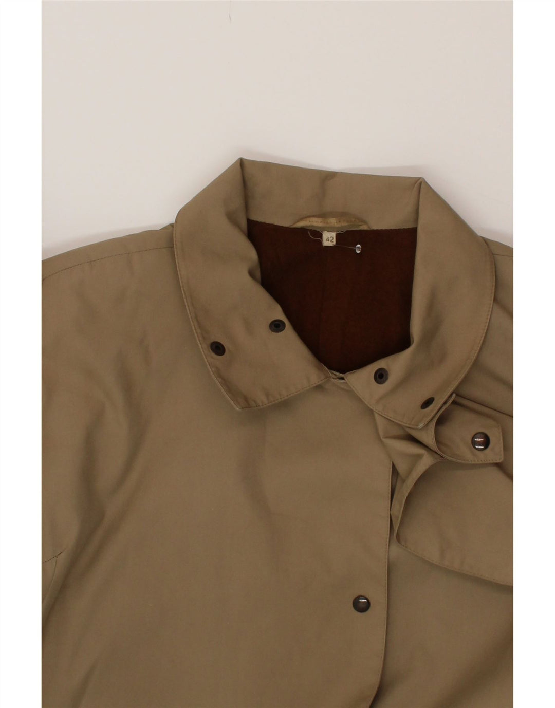 INCOM Womens Trench Coat IT 42 Medium Brown Vintage Incom and Second-Hand Incom from Messina Hembry 