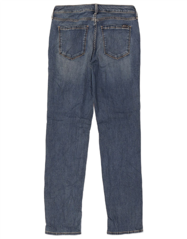 EDDIE BAUER Dame let kurvede lige jeans US 6 Medium W27 L30 Blå