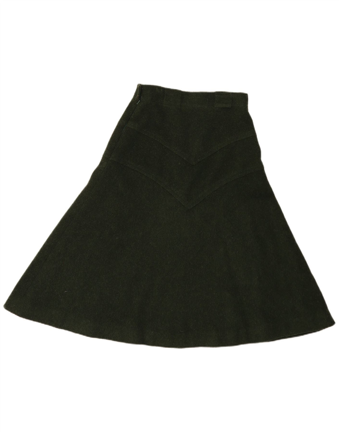 Vintage dame A-line nederdel IT 44 Medium W28 Grøn