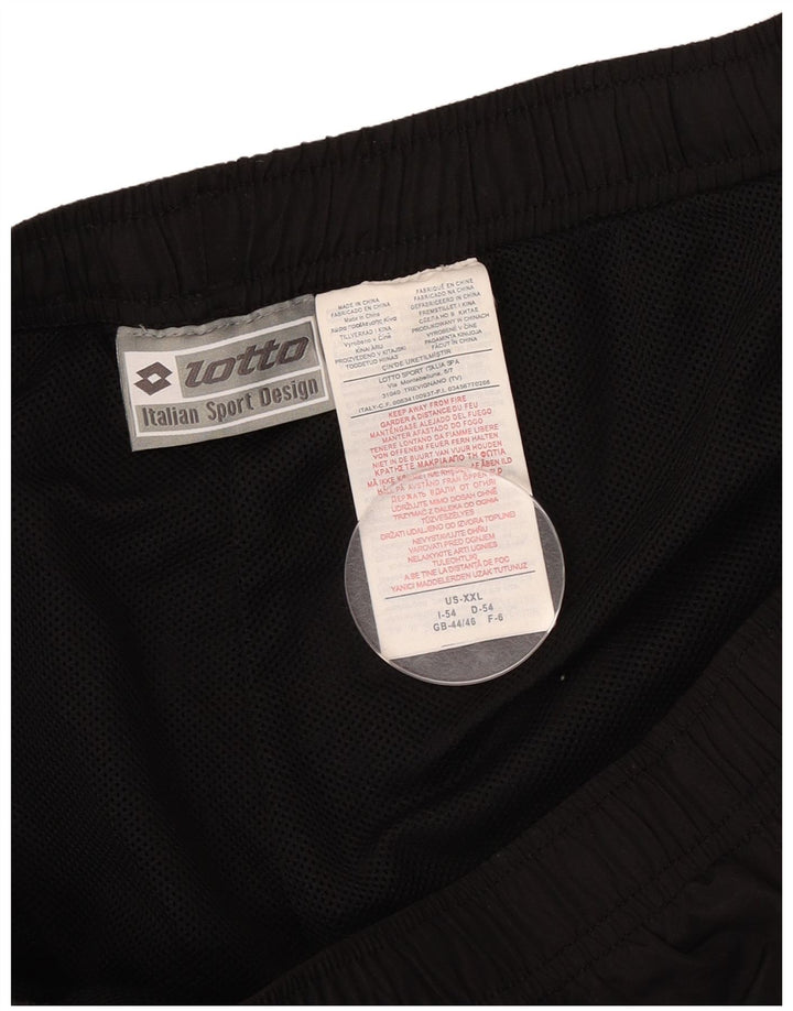 Lotto Herre træningsdragt Bukser UK 44/46 2XL Sort Polyester