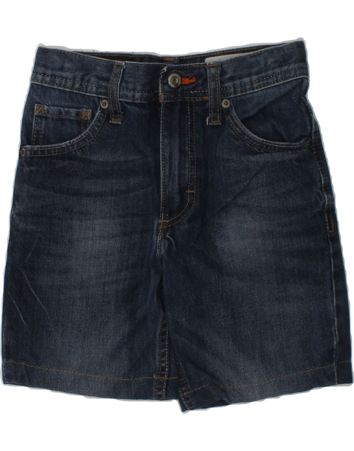 LEE Boys Denim Shorts 6-7 Years W22  Navy Blue Cotton | Vintage Lee | Thrift | Second-Hand Lee | Used Clothing | Messina Hembry 
