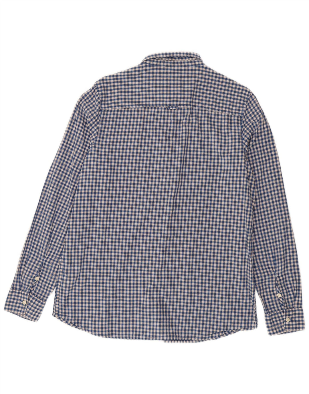 LEE Herreskjorte Stor Blå Gingham Bomuld