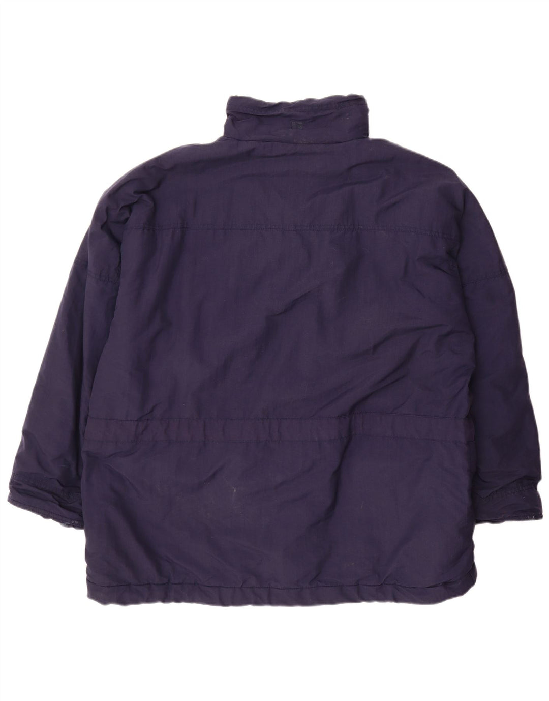 Russell Athletic Herre Windbreaker Jacket UK 44 2XL Navy Blue Nylon