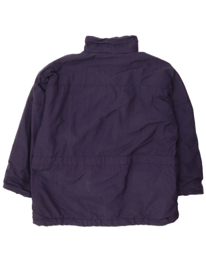 Russell Athletic Herre Windbreaker Jacket UK 44 2XL Navy Blue Nylon