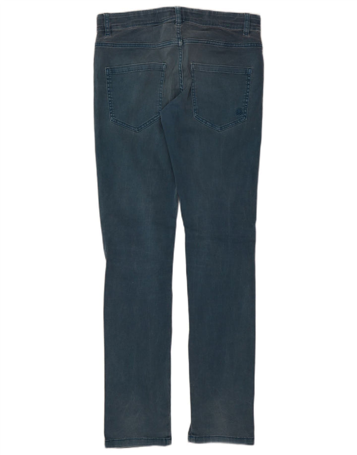 Benetton Boys Slim Jeans 15-16 år W30 L31 Blå