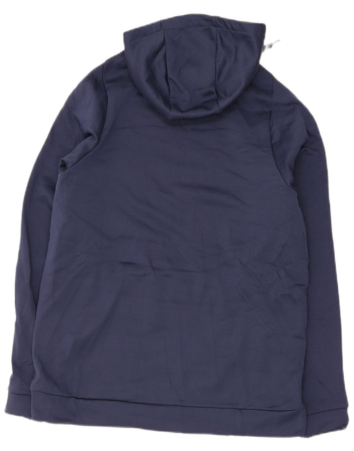 Nike Mens Dawson Graphic Hoodie Jumper Large Navy Blue Polyester