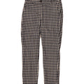 J. CREW Womens Crop Chino Trousers US 6 Medium W30 L26 Navy Blue Gingham Vintage J. Crew and Second-Hand J. Crew from Messina Hembry 