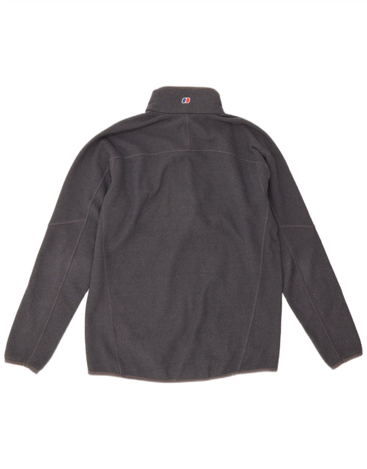 Berghaus Fleece Jumper med lynlås til mænd mellem grå polyester