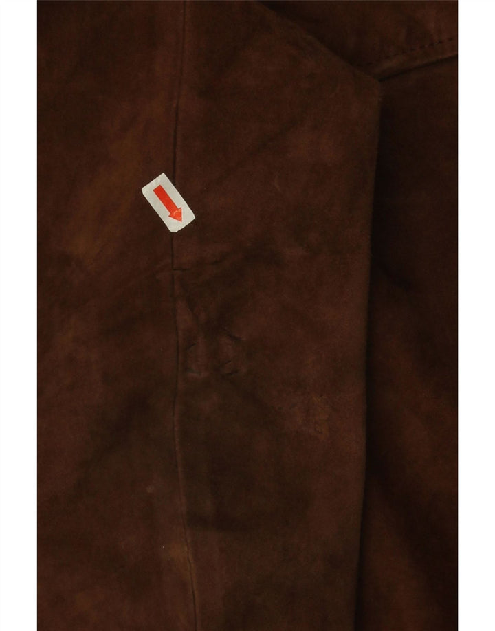 Vintage herre ruskindsjakke UK 38 Medium Brown