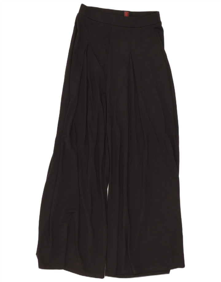 Stefanel Dame Cullotes Bukser XS W24 L27 Sort Viscose