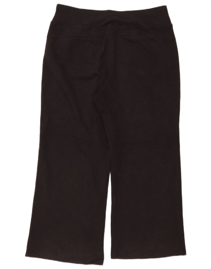 Dkny Womens Træningsdragt Bukser UK 16 Large Black Bomuld
