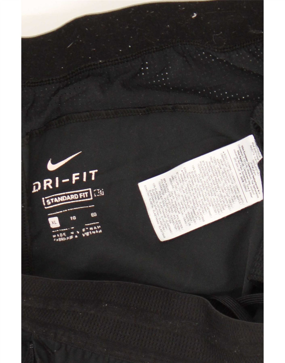 Nike Herre Dri Fit Standard Fit sportsshorts XL sort polyester