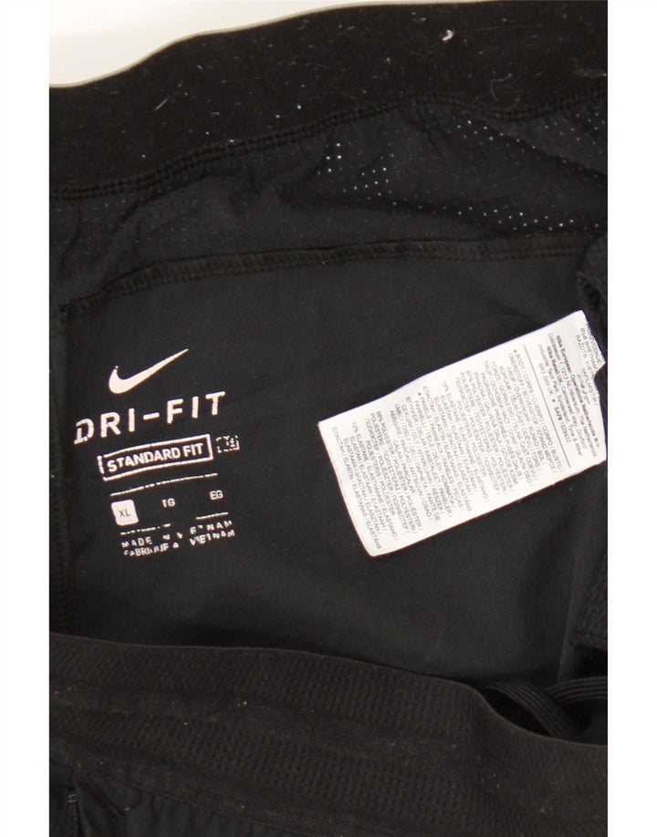Nike Herre Dri Fit Standard Fit sportsshorts XL sort polyester