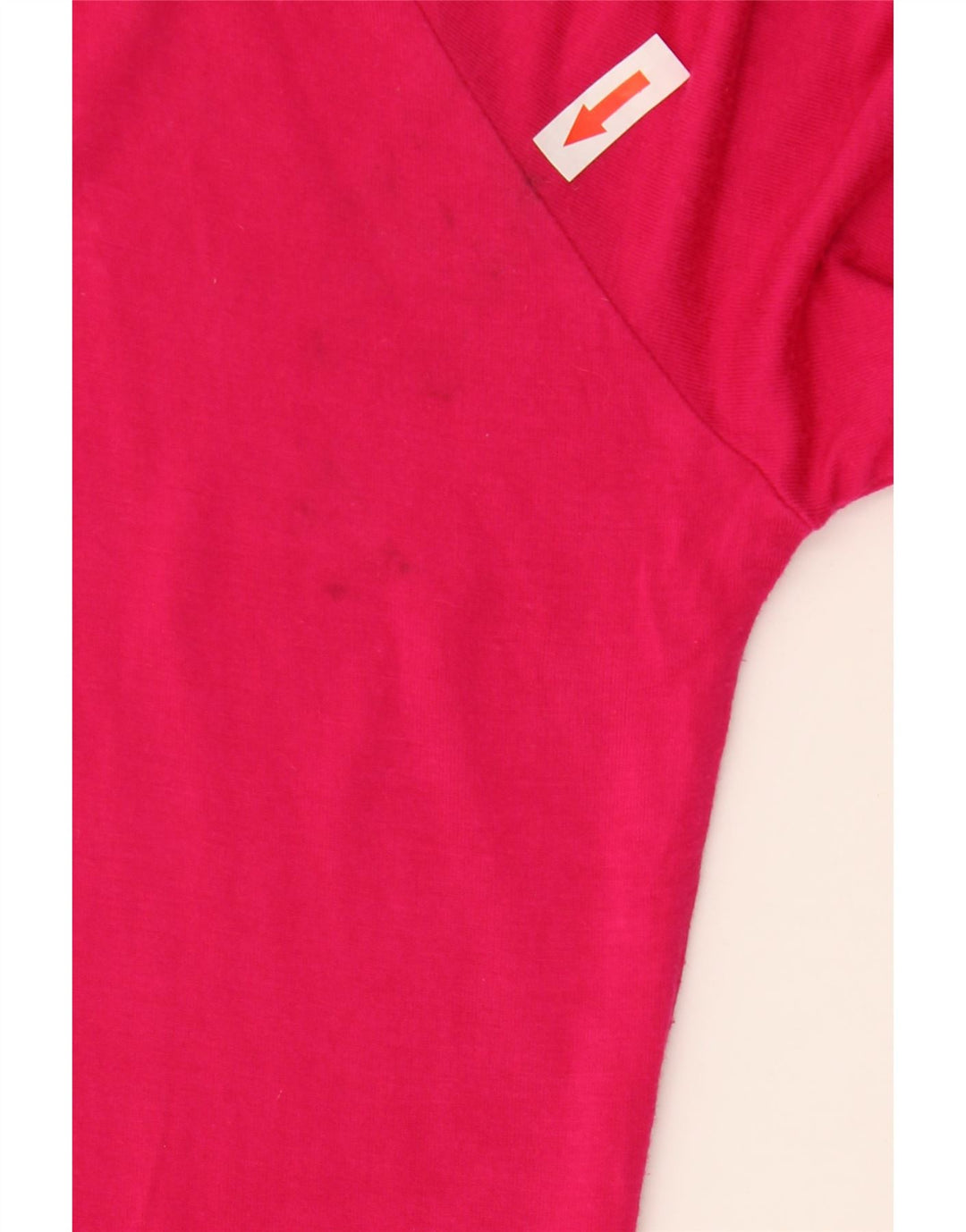 Nike Dame Grafisk Top Langærmet UK 14 Medium Pink Viscose