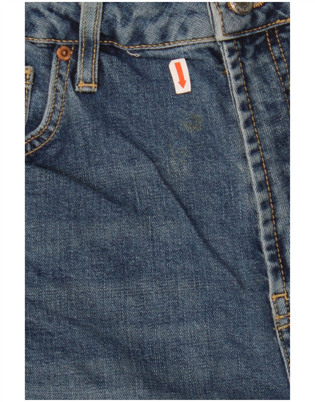 Topshop Dame Slim Jeans W32 L27 Blå